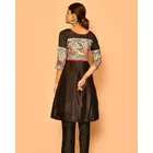 Siya Handloom madhubani cotton silk kurta set