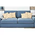 Beige Color Cotton Fabric Cushion Cover