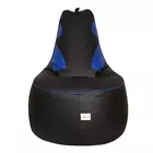 Sattva Gaming Bean Bag Cover (No Filling) Black And Royal Blue