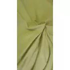 Cortina de tela de algodón natural color pistacho