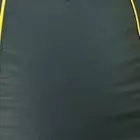 Sattva Classic XXXL Bean Bag Cover (Ingen fyllning) Mörkgrön med gula kanter