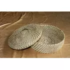 Sabai Grass Eco Friendly Basket - Handwoven Basket of Dry Palm Tree Leaves
