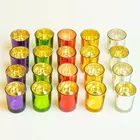 Mercury Votive Glass Tealight Candle Holders | Pack of 20
