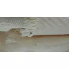 Gewebte Wolldecken in Cremeweiß