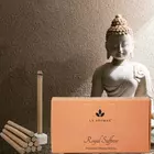 Royal Saffron Charcoal-Free Dhoop Sticks - Exotic Fragrance (70g)