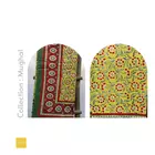 Red & Yellow Premium Cotton Bed Sheets Set