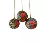 Décorations de Noël écologiques faites à la main (lot de 3)