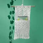 Handcrafted wall magazine holder - Large