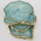 Aqua Achat Untersetzer 4er Set