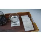 White Quartz Coasters Set of 4