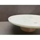 White Marble Cake Stand