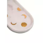 Lunar Moon Tray Set White Marble