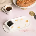 Lunar Moon Tray Set White Marble