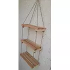 OHSOBoho-3in1 Macrame Shelf, Plant Holder Shelf, Hanging Shelf