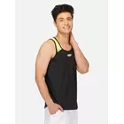 Black & Neon Green Designer Vest 