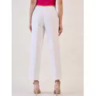 White Regular Fit Trouser