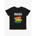 Minikult bomull för barn byxor och halvärmad T-shirt Combo set-Ljusblå