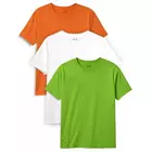 Minicult Basics – Halbarm-T-Shirts aus Baumwolle für Kinder in leuchtenden Unifarben (3er-Pack)