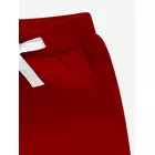 Minicult Cotton Boys Shorts with Pockets and Drawstring (Pack of 1)-Red
