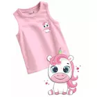 Chalecos de algodón para bebé de corte regular unisex de Minicult Basics en colores sólidos, multicolor (paquete de 5)