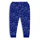 Pantalones de pijama de algodón Minicult con colores brillantes y divertidos estampados por todas partes para niños y niñas verde