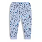 Pantalones de pijama de algodón Minicult con colores brillantes y divertidos estampados por todas partes para niños y niñas verde