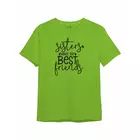 Minicult Gifting T-shirt for Kids for Boy’s and Girl’s T-Shirt Brother Sister Matching Dress-Green