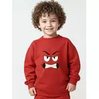 Minicult Kids' Multicolor Cotton Blend Sweatshirt - Emotions Pack of 3