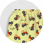 Minicult Cotton Regular Pyjama With Bright Colors And Fun All Over Prints For Boys & Girls Green Pack of 5 Pajamas