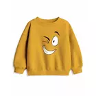 Minicult Kids' Multicolor Cotton Blend Sweatshirt - Emotions Pack of 3