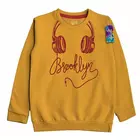 Minicult Unisex Red Cottonblend Round Neck Sweatshirt (2-3 Years)
