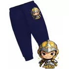 Minicult Cotton Baby Pajama Pants with Super Hero Character Prints and Colors(Pack of 5)