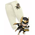 Minicult Cotton Baby Pajama Pants with Super Hero Character Prints and Colors(Pack of 5)