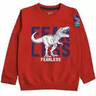 Minicult Cotton Printed Sweatshirts for Boys and Girls Ideal for Light Winter(Pack of 2)-Grey