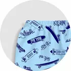 Minicult Cotton Regular Pyjama With Bright Colors And Fun All Over Prints For Boys & Girls Green Pack of 5 Pajamas