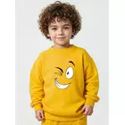 Minicult Kids' Multicolor Cotton Blend Sweatshirt - Emotions Pack of 3