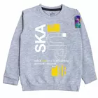 Minicult Cotton Printed Sweatshirts for Boys and Girls Ideal for Light Winter(Pack of 2)-Grey