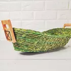 Green Eco-Friendly & Unique Handmade Sabai Grass Bread Basket