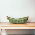 Green Eco-Friendly & Unique Handmade Sabai Grass Bread Basket