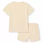Minicult matchande bomullst-shirt och shorts med söta djurtryck (Dinosaurie) (18-24 MTS)