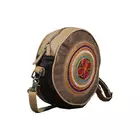 Hopofly Canvas & Leather Women's Multicolour Kaf Tote Bag