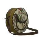 Hopofly flerfärgad glidväska i kanvas och läder för kvinnor – 12,25x18x4