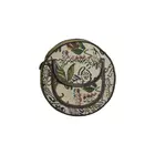 Hopofly flerfärgad glidväska i kanvas och läder för kvinnor – 12,25x18x4