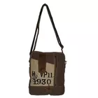 Hopofly Numero Canvas & Leather Multicolour Crossbody Bag