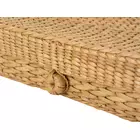 Handwoven Kauna Grass Trousseau Basket with Lid Closure (12x10x4 inches)