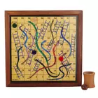 SHRIJICRAFTS Multicolor Wooden Puzzle - Handcrafted Educational Game