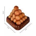 SHRIJICRAFTS Handcrafted Wooden Puzzle for Kids (6+ Years) - Brown