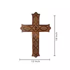 SHRIJICRAFTS Handcrafted Wooden Puzzle - Brown, 30.48 x 1.90 x 45.72 cm