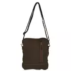 Hopofly Numero Canvas & Leather Multicolour Crossbody Bag
