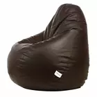Sattva Classic XXXL Bean Bag Cover (Ingen fyllning) i brun färg
